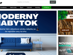 Eshop s doplnkami do domácnosti a dropshipping nábytkom