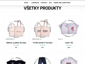  Predám funkčný e-shop s oblečením pre mládež (vhodné pre začínajúcich podnikateľov)