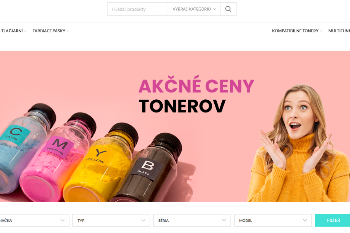 Predám eshop spotrebný materiál