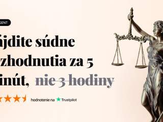 Rozsudky.ai - Vyhľadávanie súdnych rozhodnutí