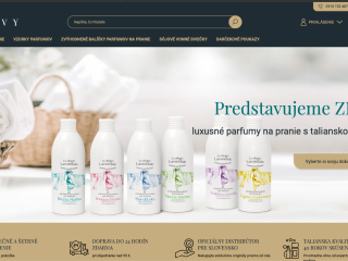 Predám rozbehnutý e-shop Zevy.sk (talianske parfumy do prania)