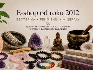 Zabehnutý e-shop od roku 2012 – ezoterika, feng shui a minerály