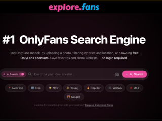 OnlyFans AI vyhľadávač a discovery platforma (Explore.Fans)